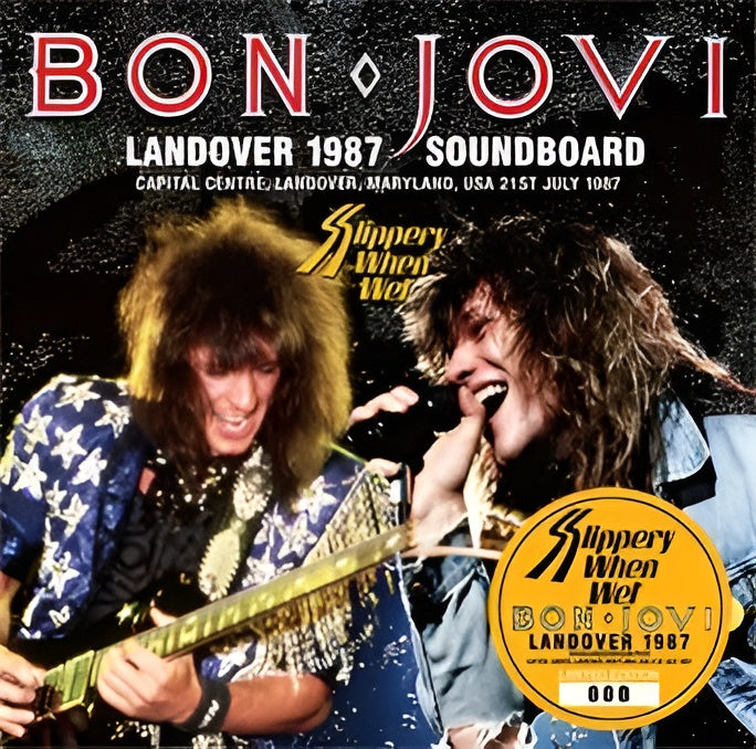 Bon Jovi - 7/21/87 Landover, MD Soundboard Digital Download