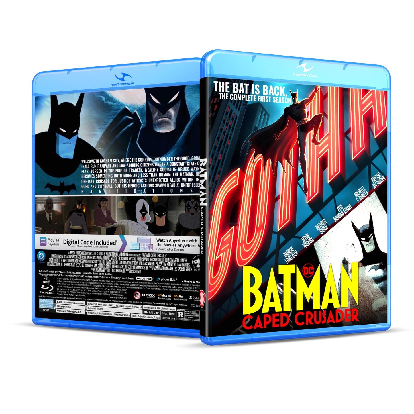 Batman Caped Crusader Season One Blu Ray