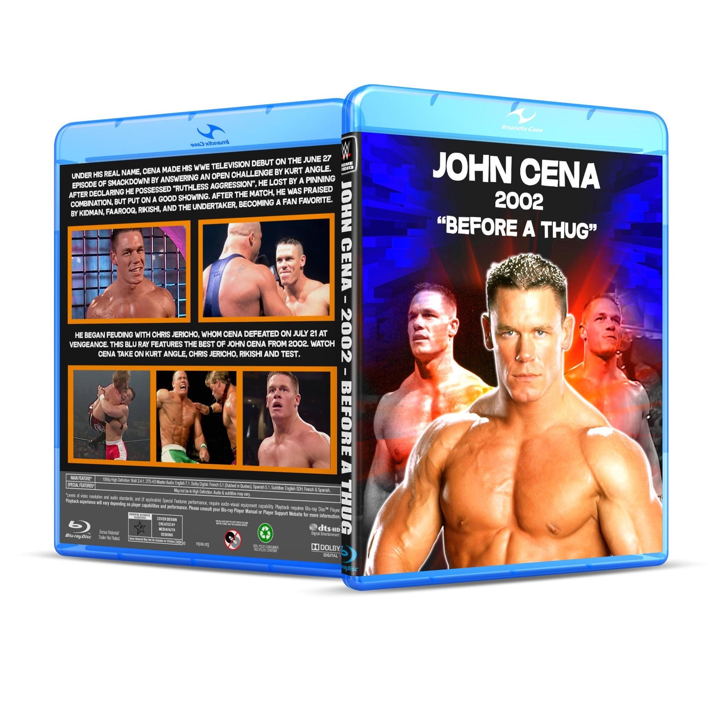 John Cena 2002 The Complete Year Blu Ray "Before A Thug"