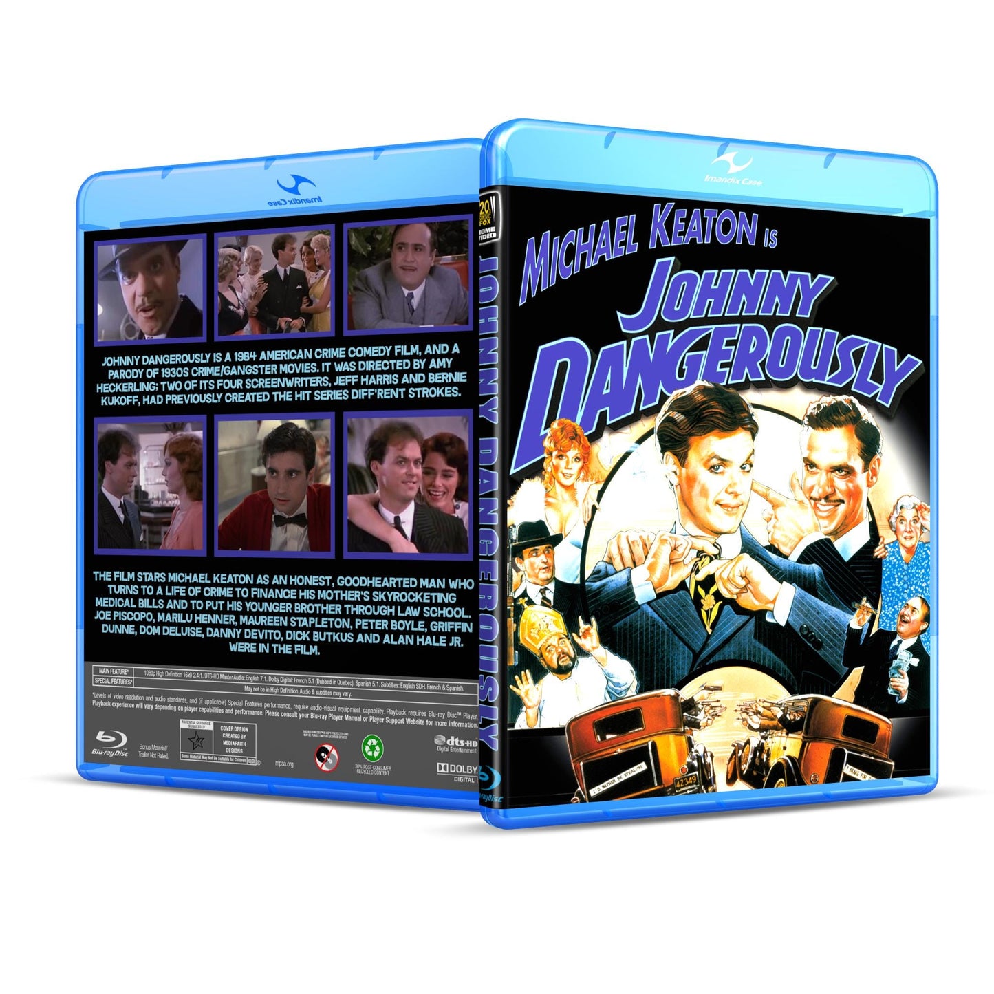 Johnny Dangerously Blu Ray in 1080