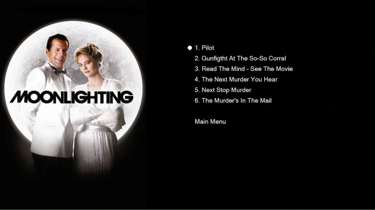 Moonlighting Season 1 Blu Ray Full HD 1080