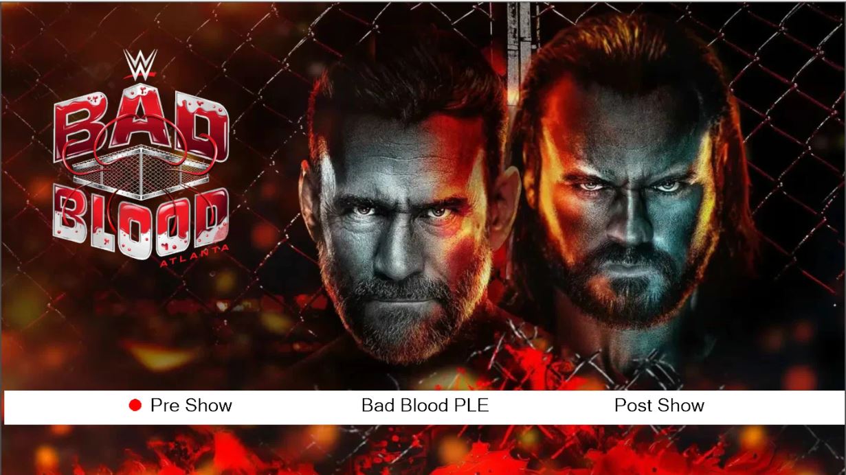10/5/24 Bad Blood Blu Ray PLE WWE