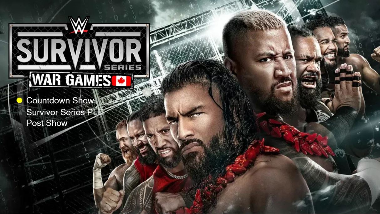 11/30/24 Survivor Series: War Games Blu Ray WWE