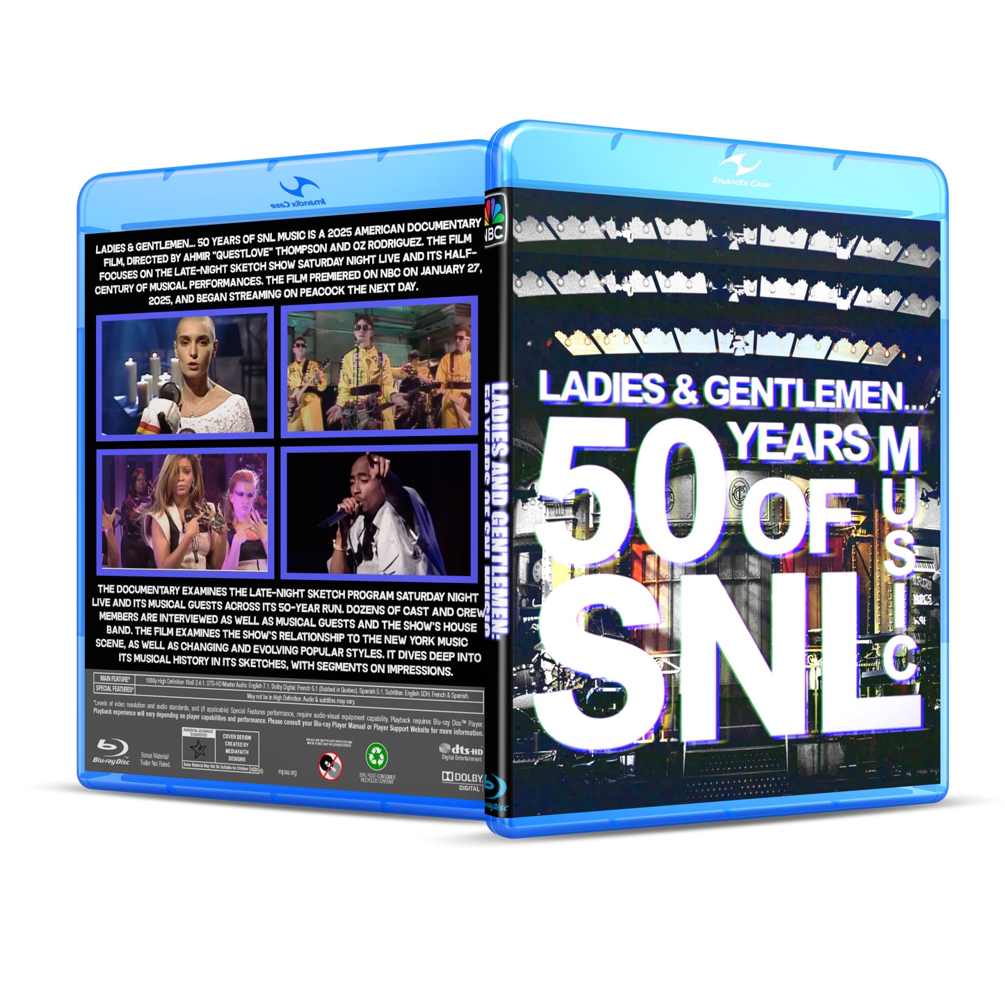 Ladies & Gentlemen ...50 Years of SNL Music Blu Ray