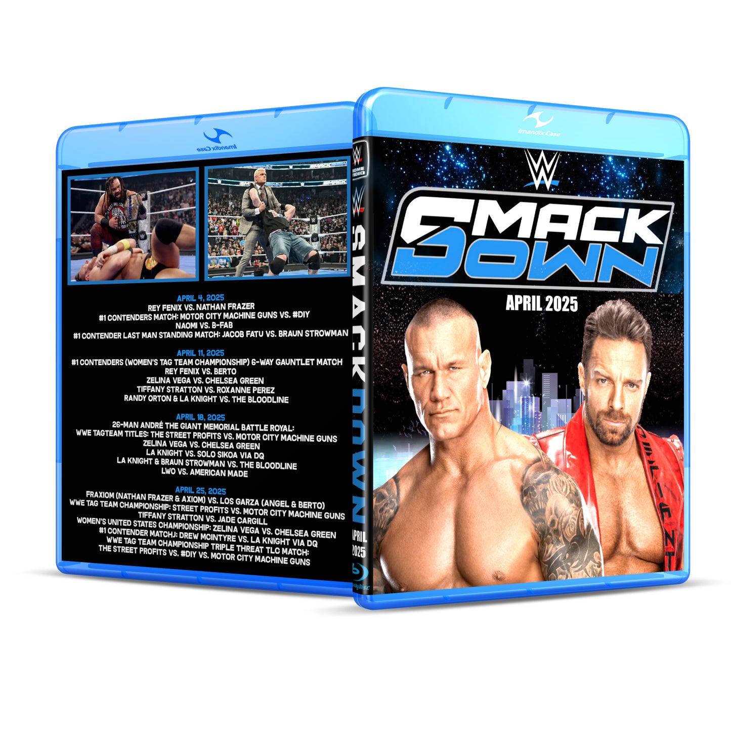 WWE Smackdown For The Month Of April 2025 Blu Ray