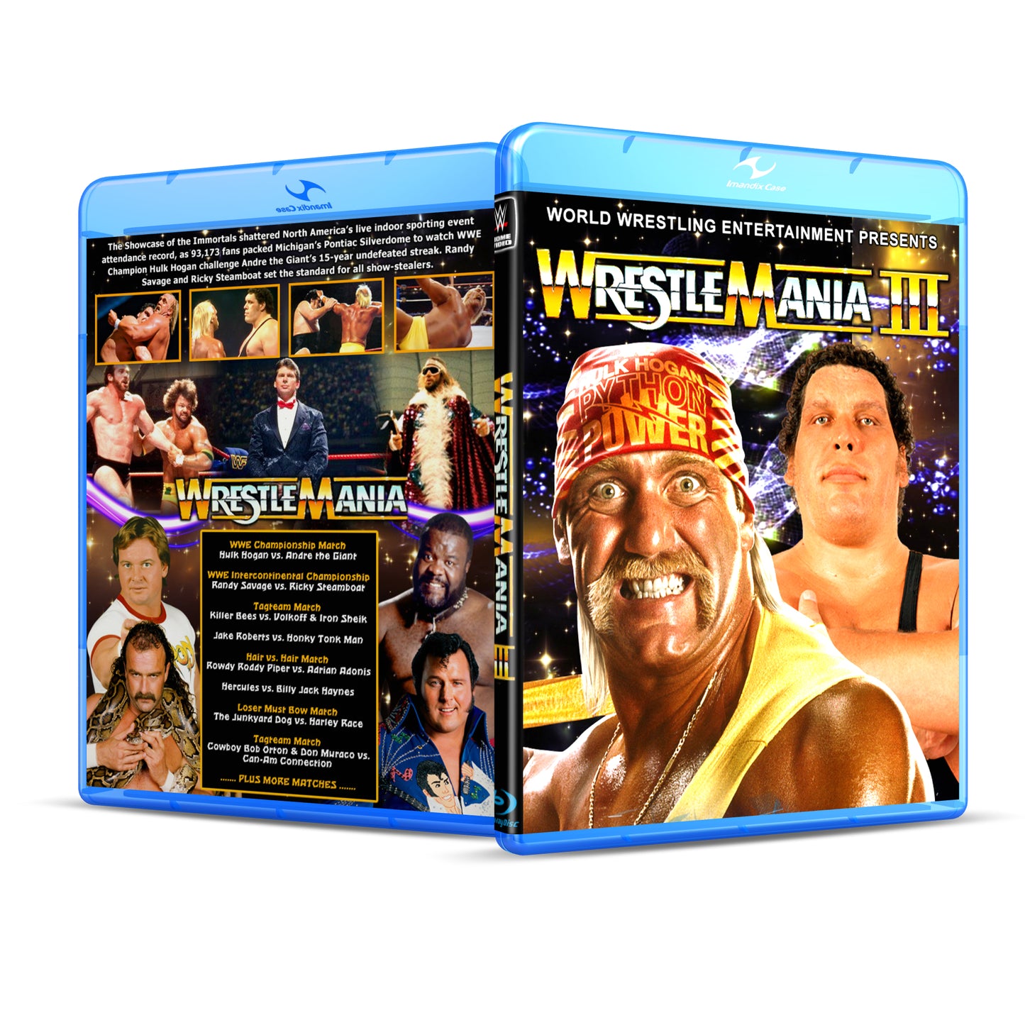 3/29/87 WrestleMania III Blu Ray WWF