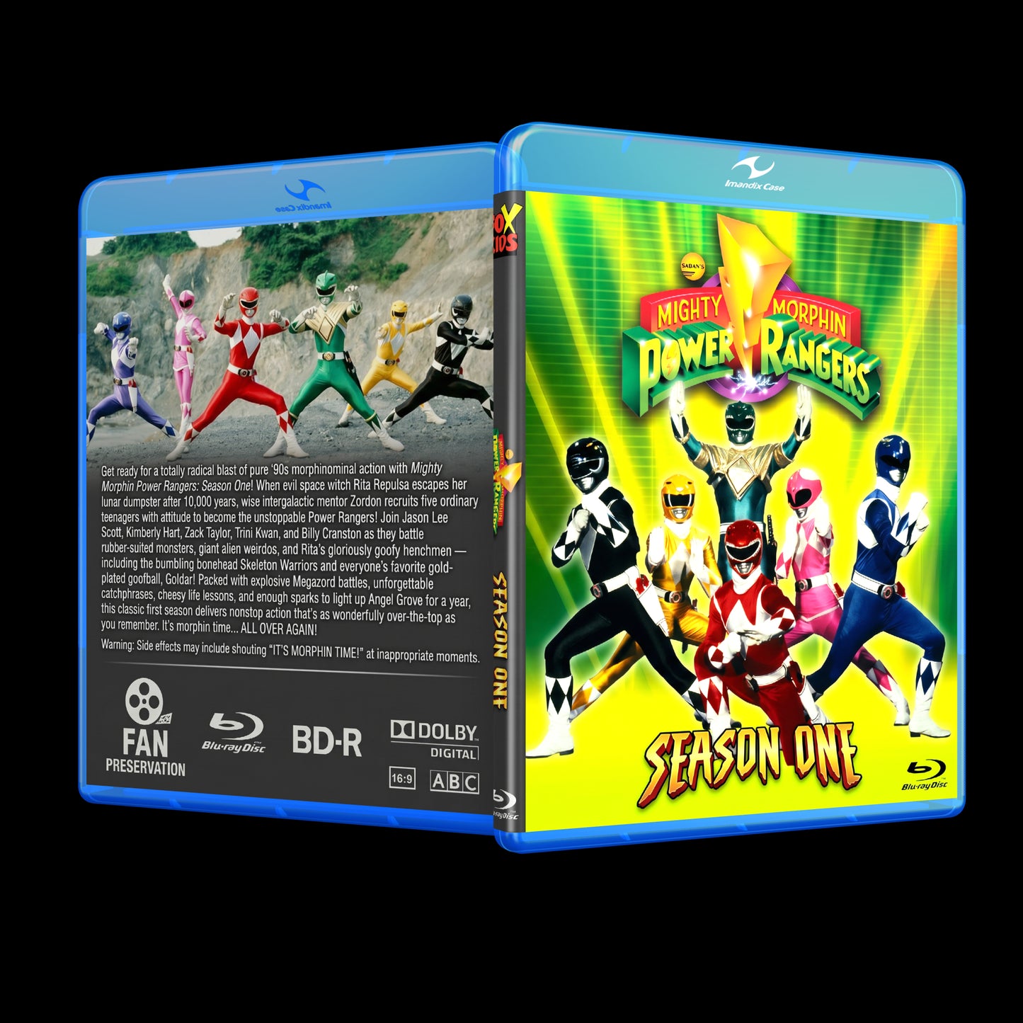 Mighty Morphin Power Rangers Season 1 (2 Blu Ray Set)