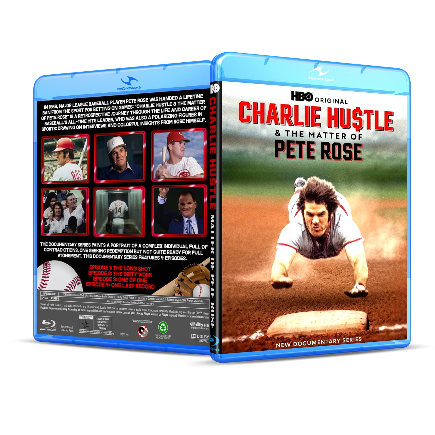 Charlie Hustle & The Matter Of Pete Rose Blu Ray Documentary