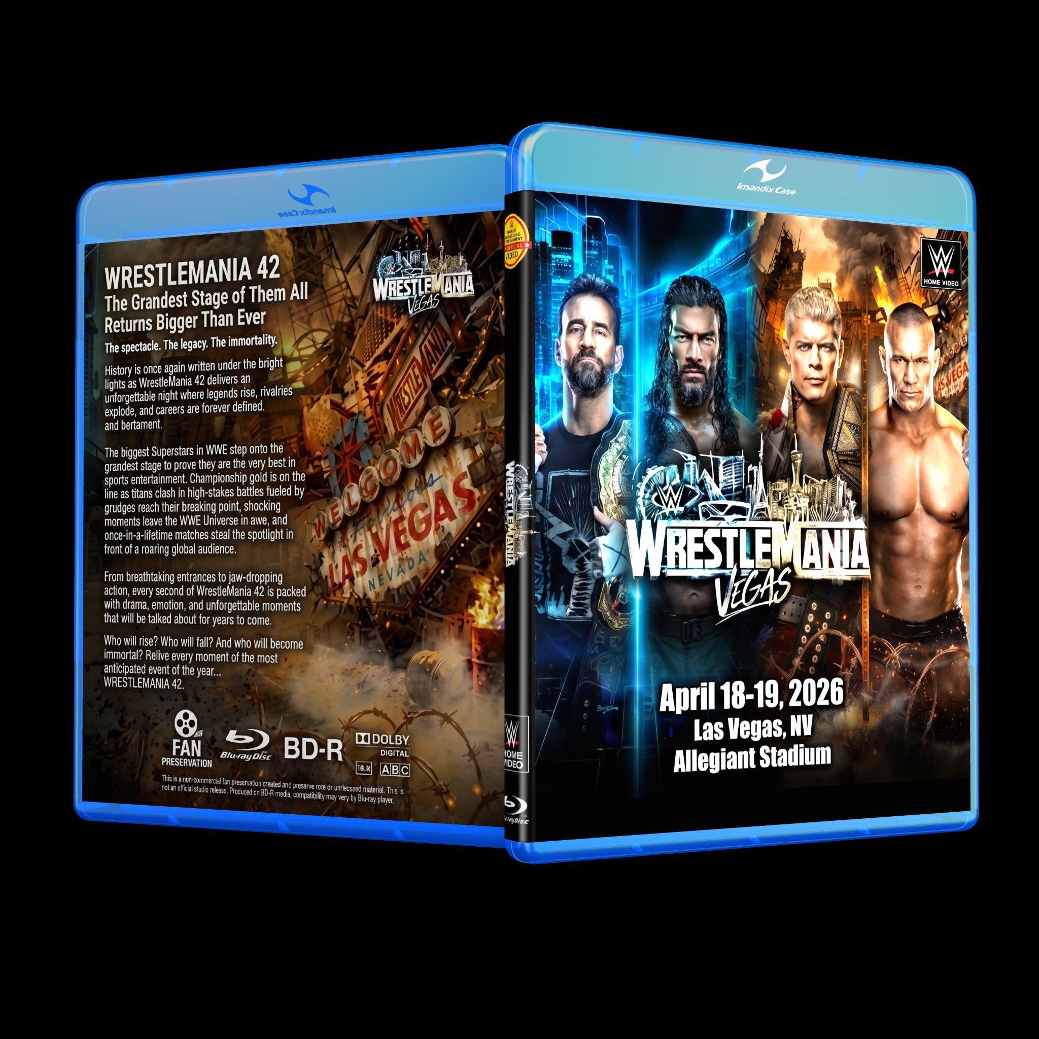 WWE WrestleMania 42 (Both Nights) – Catalog The Past
