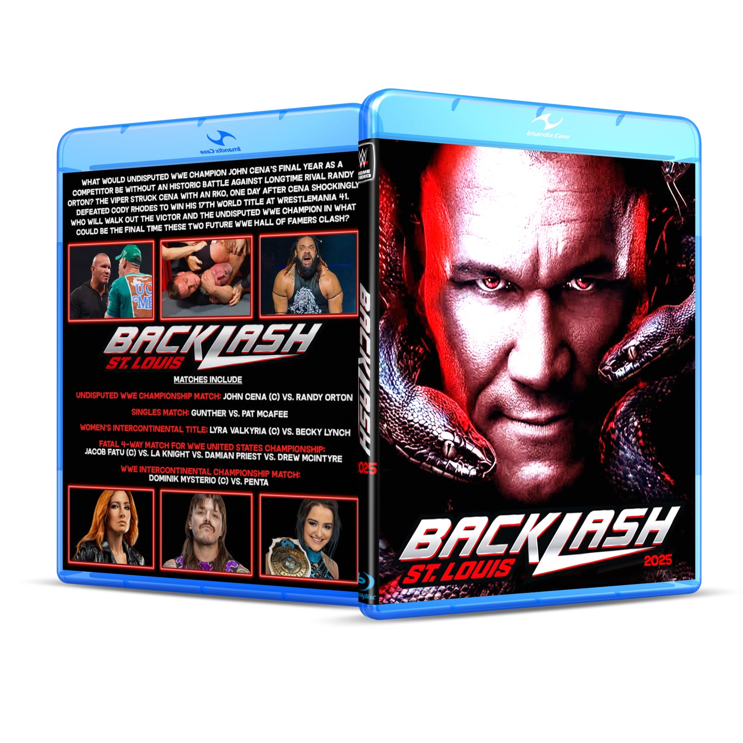 5/10/25 Backlash PLE Blu Ray WWE