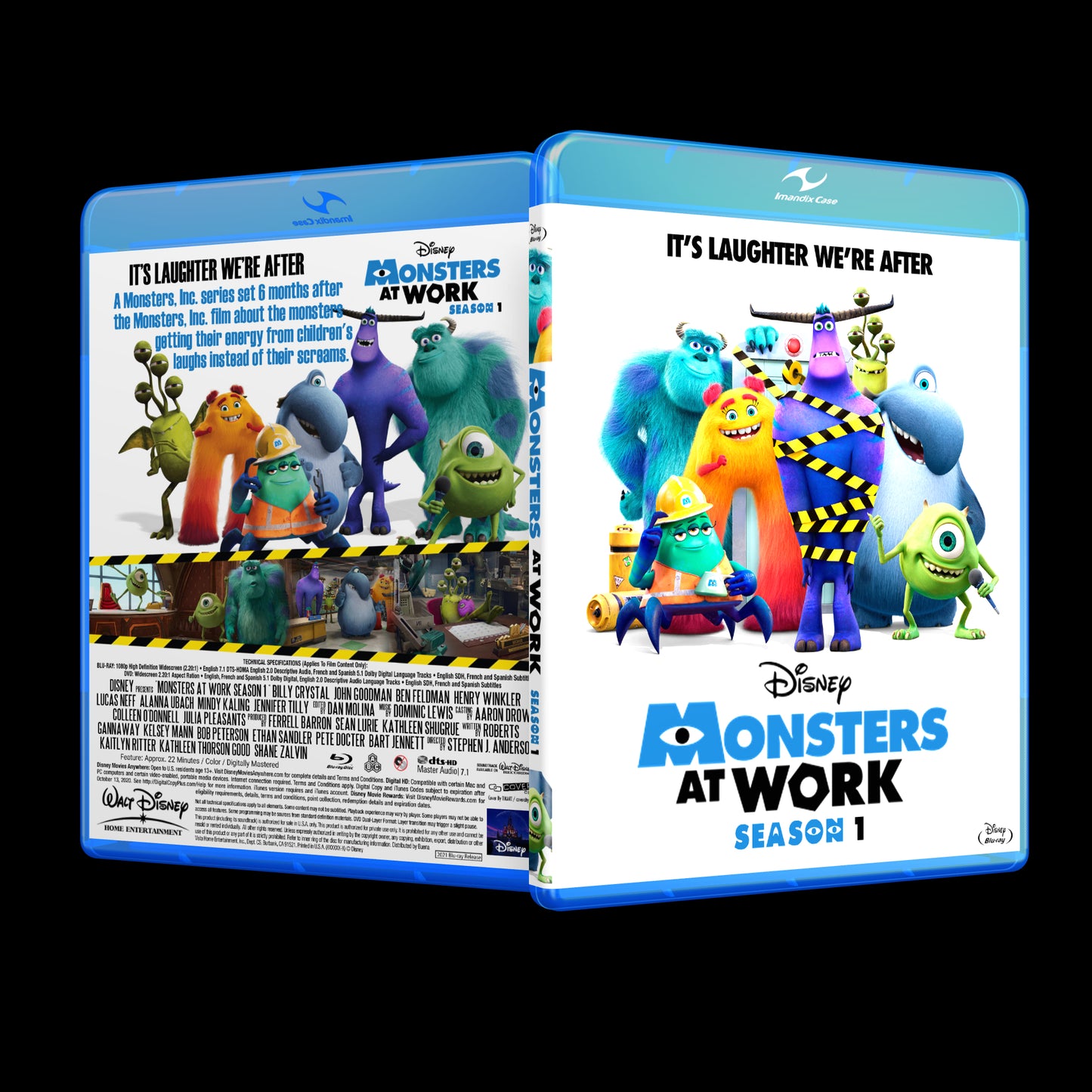 Disney Monsters At Work - Season 1 Blu-ra