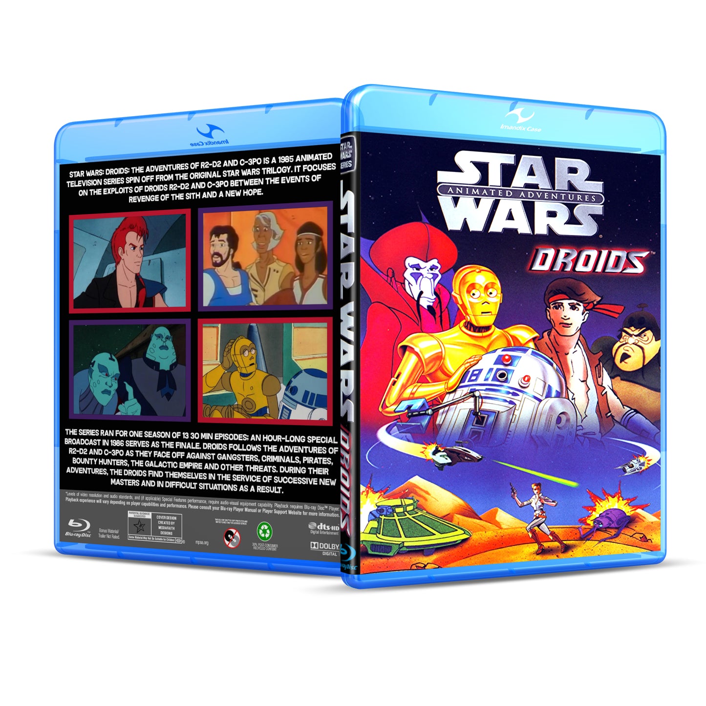 Star Wars Droids Cartoon On Blu Ray Complete Series