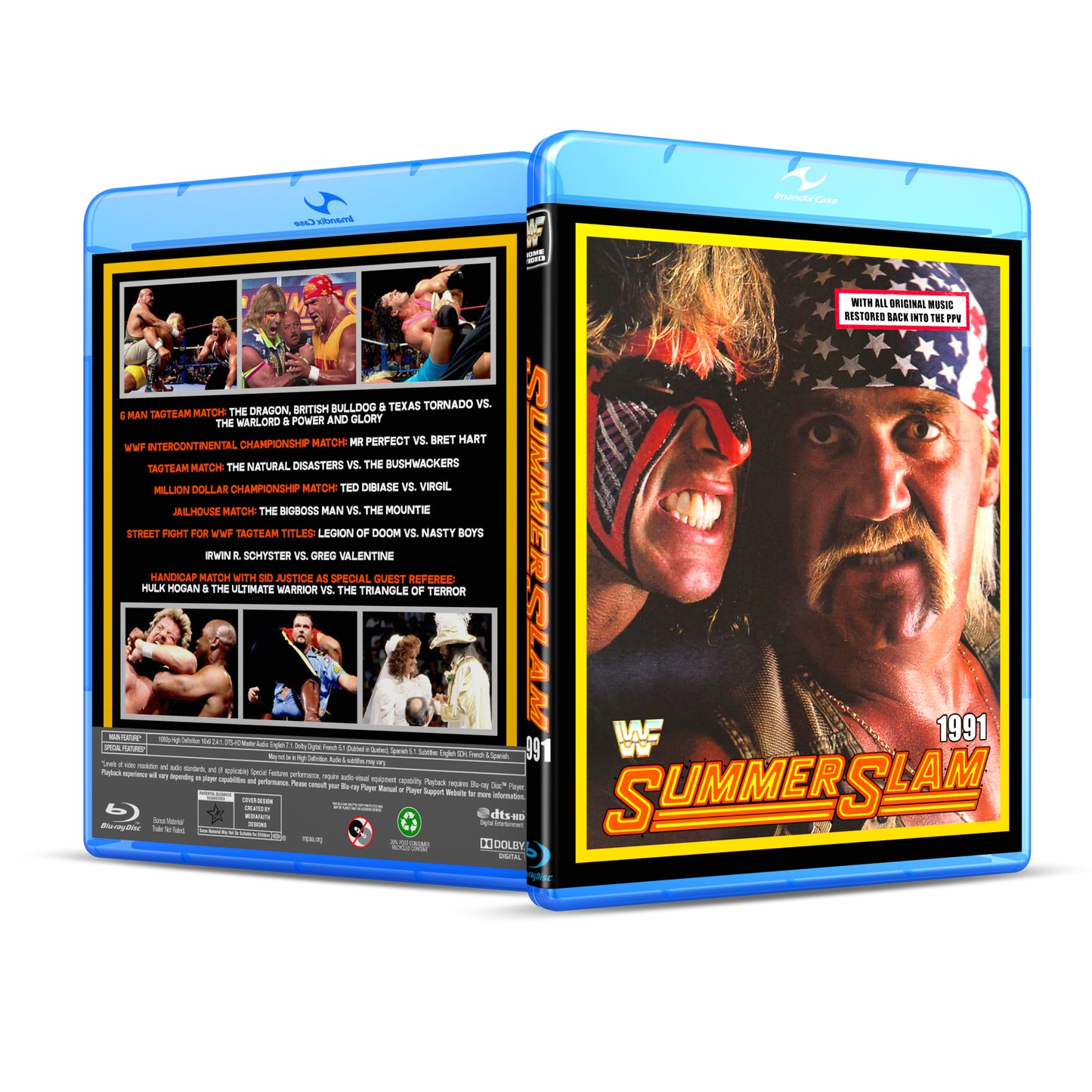 8/26/91 Summer Slam Blu Ray WWF