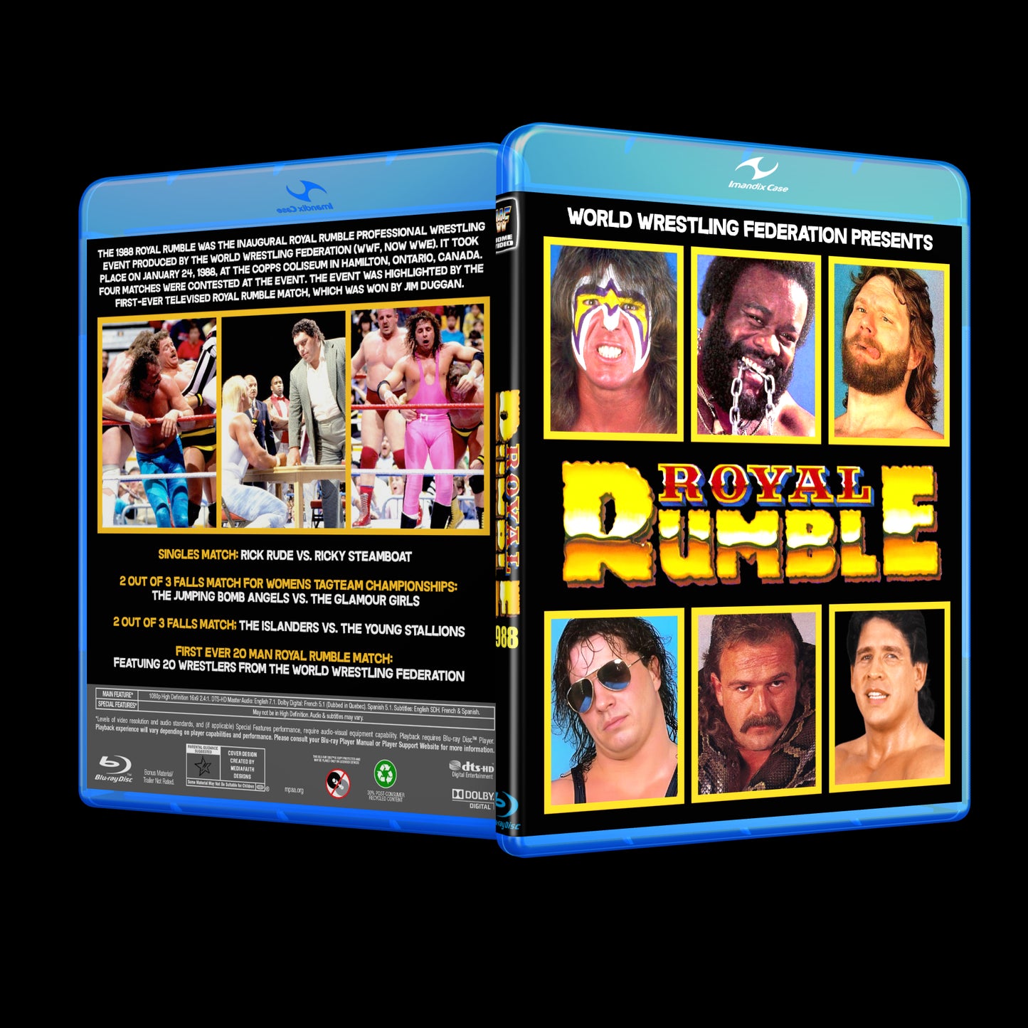 WWF Royal Rumble Blu-ray 1988