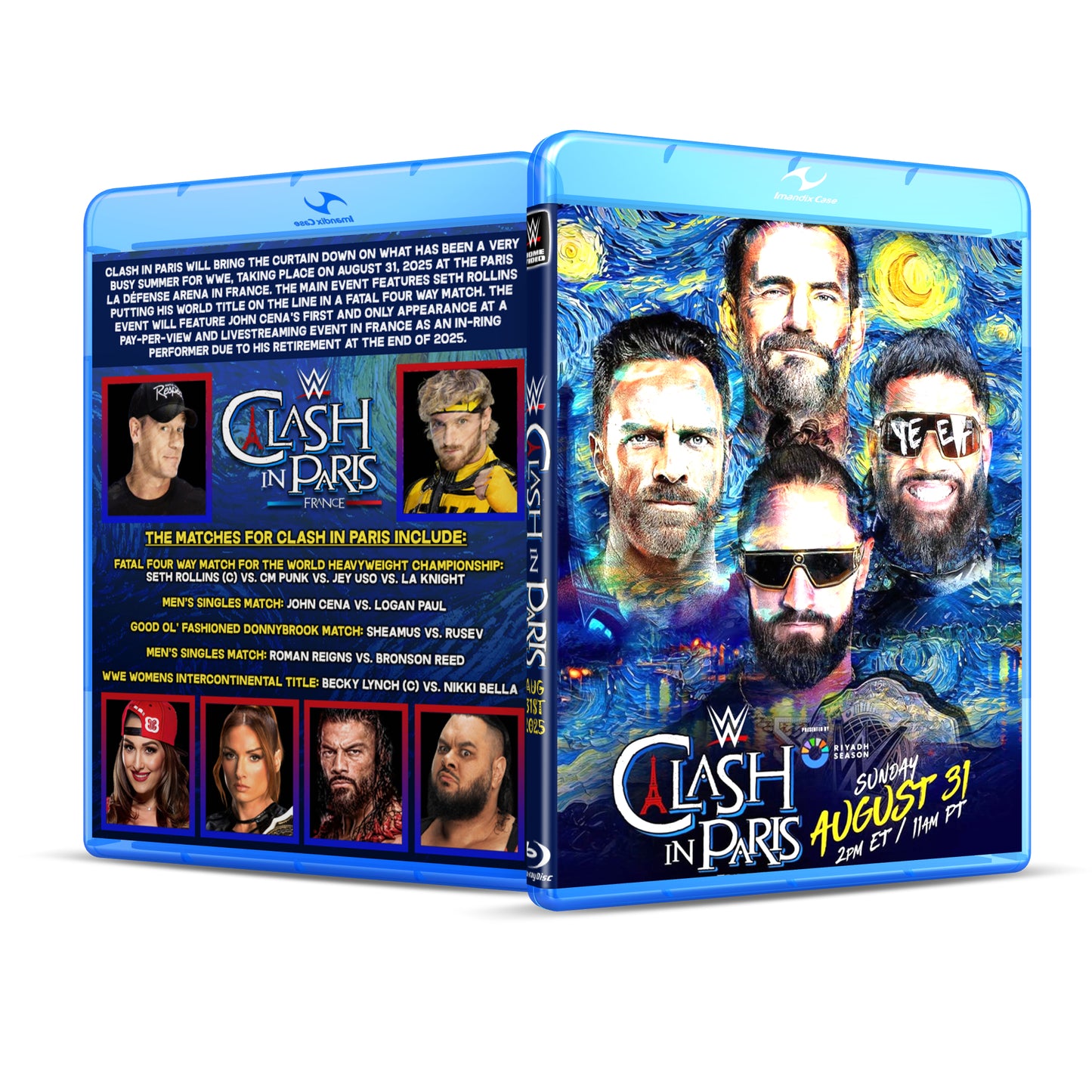 WWE Clash in Paris 2025 (Blu-ray)