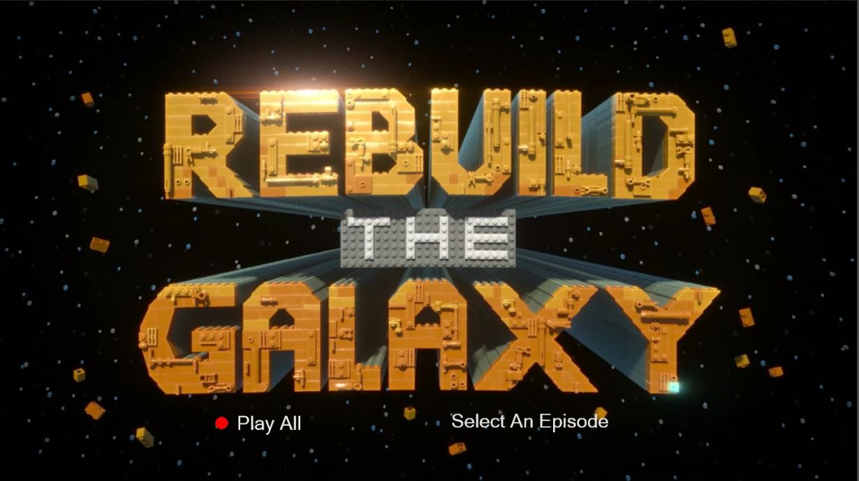 Star Wars Lego Rebuild The Galaxy Blu Ray Complete Season 1