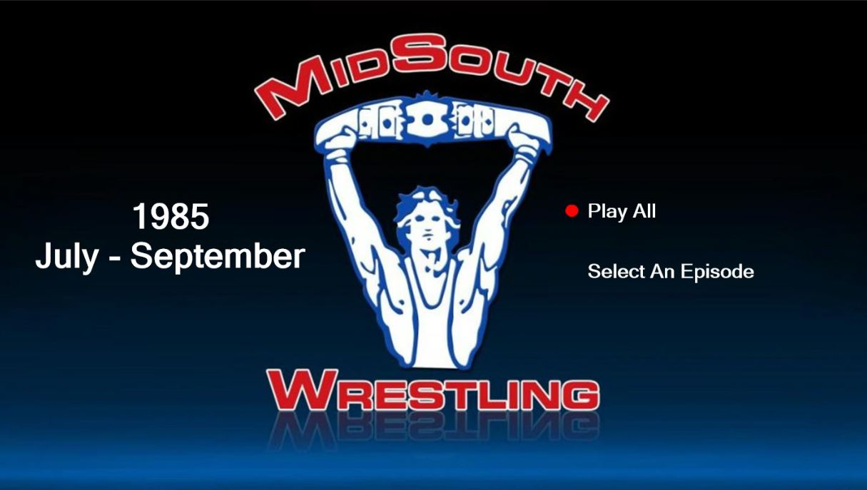 1985 Mid-South Wrestling – Blu-ray 4 Disc Set