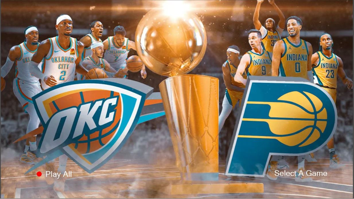 2025 NBA Finals: Pacers vs. Thunder – Complete 7-Game Series Blu-ray