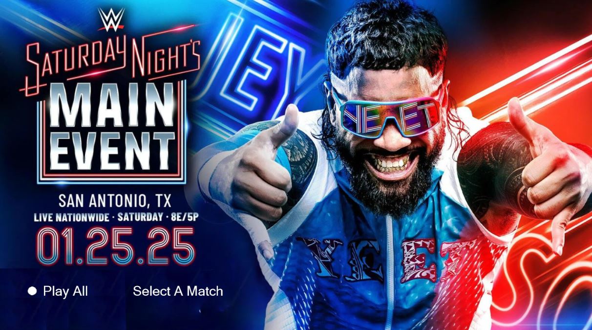 1/25/25 Saturday Night's Main Event Blu Ray WWE