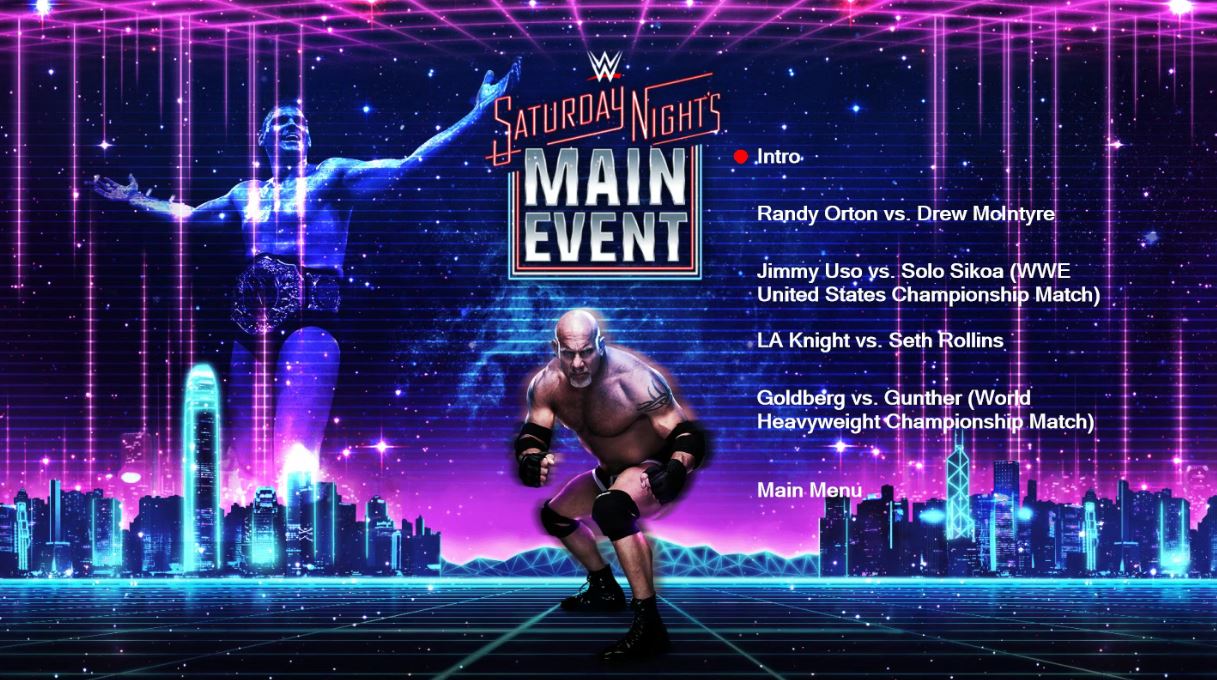 7/12/25 WWE Saturday Night's Main Event – July 12, 2025 (Blu-ray)