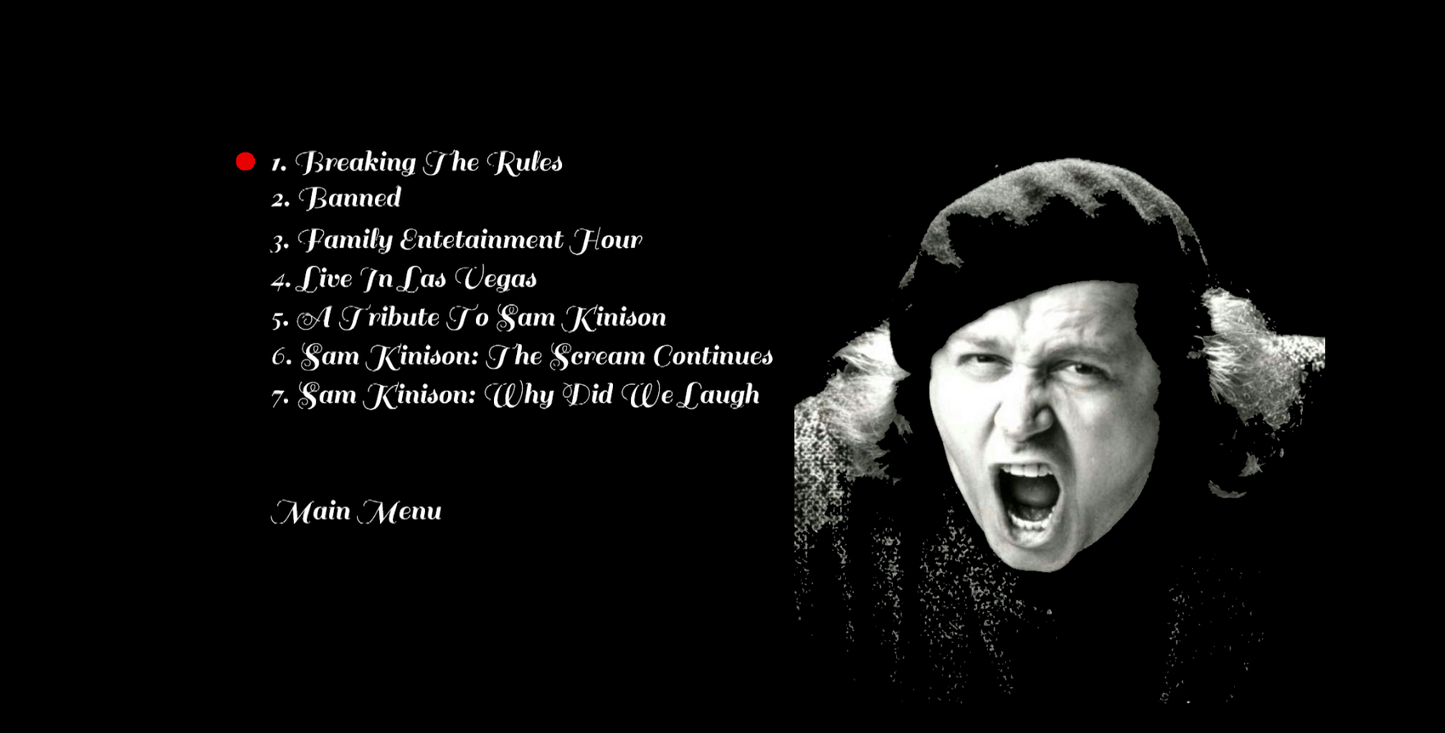 Sam Kinison The Heaven To Hell Collection Blu Ray