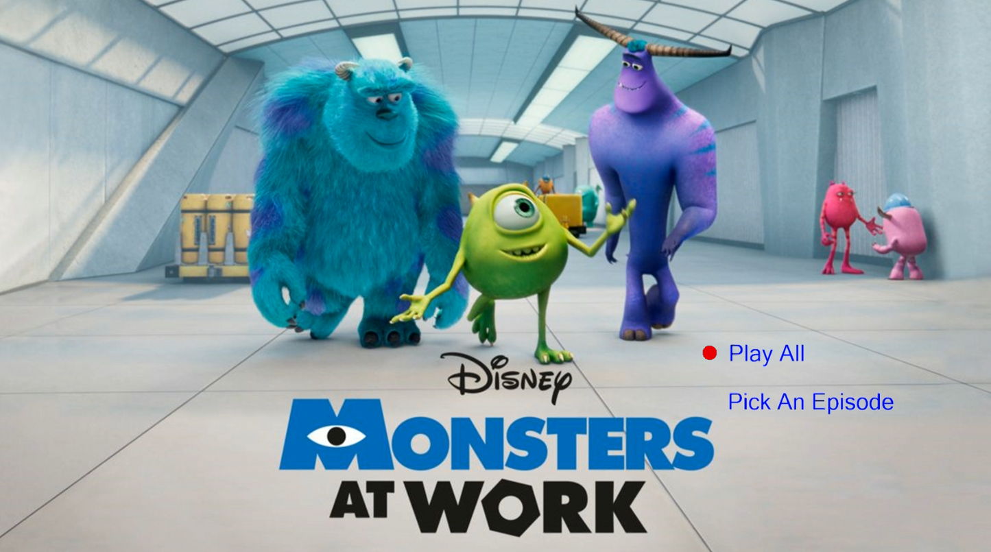 Disney Monsters At Work – Season 1 Blu-ra