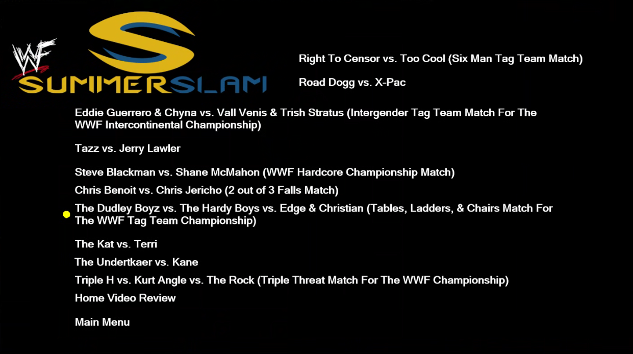 WWF SummerSlam 2000