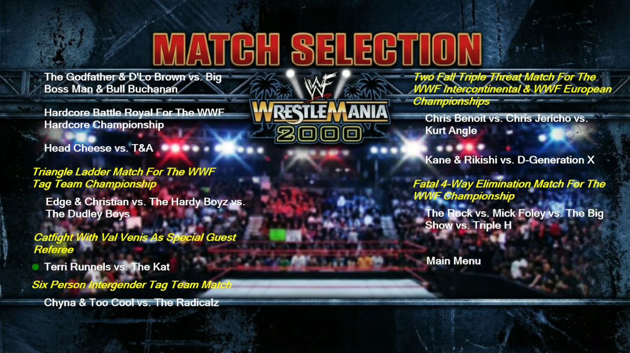 WWF WrestleMania 2000