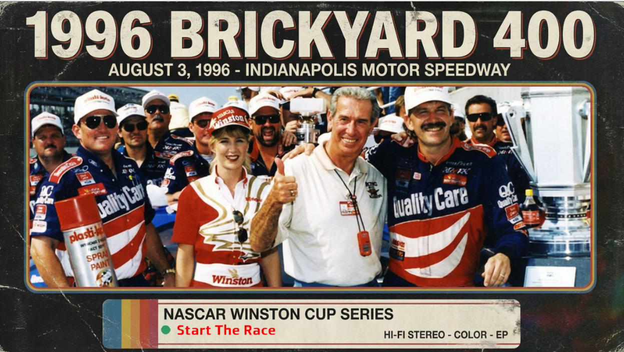 NASCAR Brickyard 400 1996 (Blu-ray)