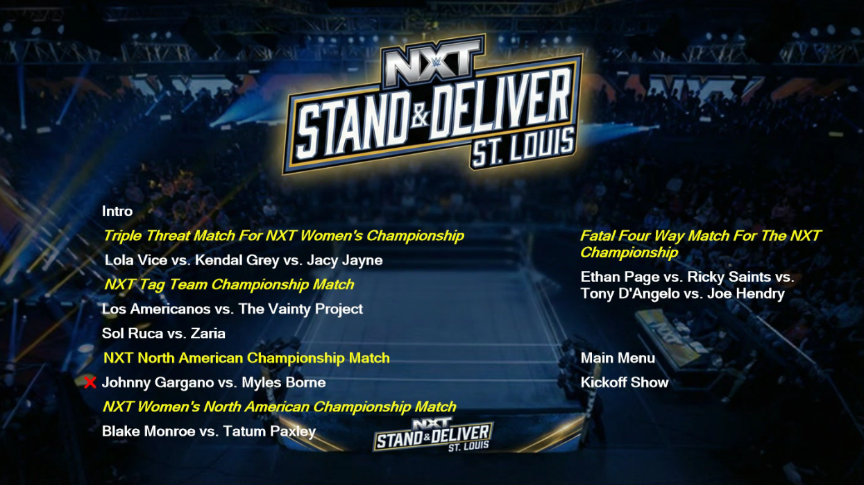 NXT Stand & Deliver 2026