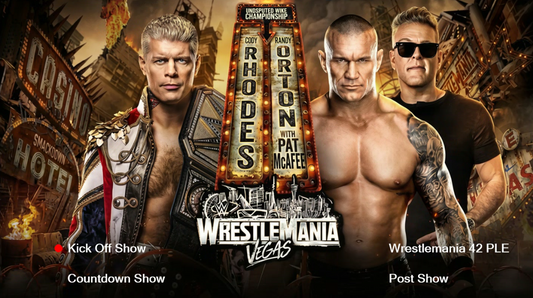 2026 WrestleMania 42 WWE PLE (Both Nights)