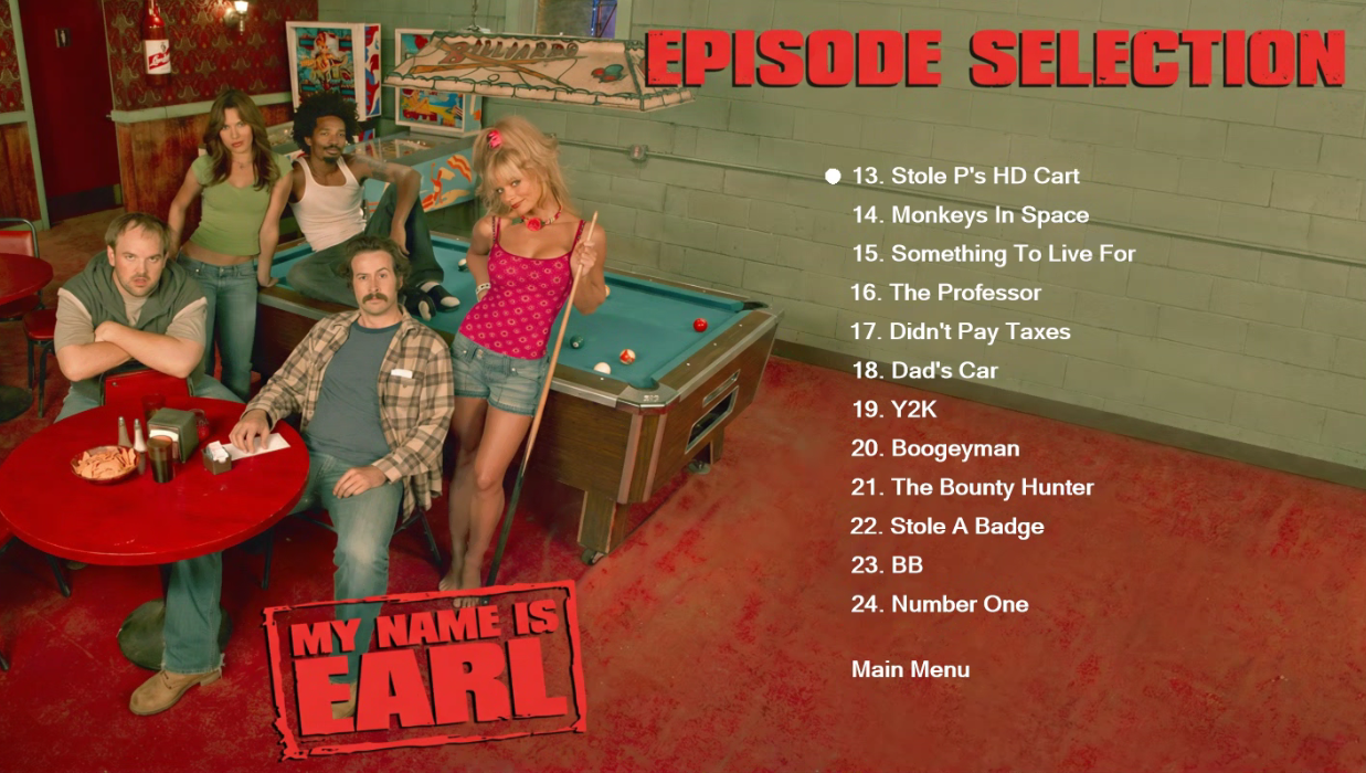 My Name Is Earl Season 1 (Blu Ray)