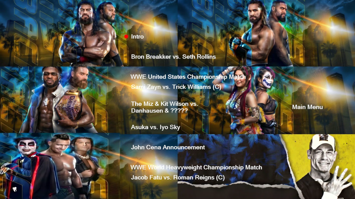 WWE Backlash 2026 (Blu-ray)