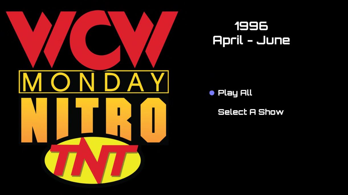 WCW Nitro 1996: 4-Disc Blu-ray Set