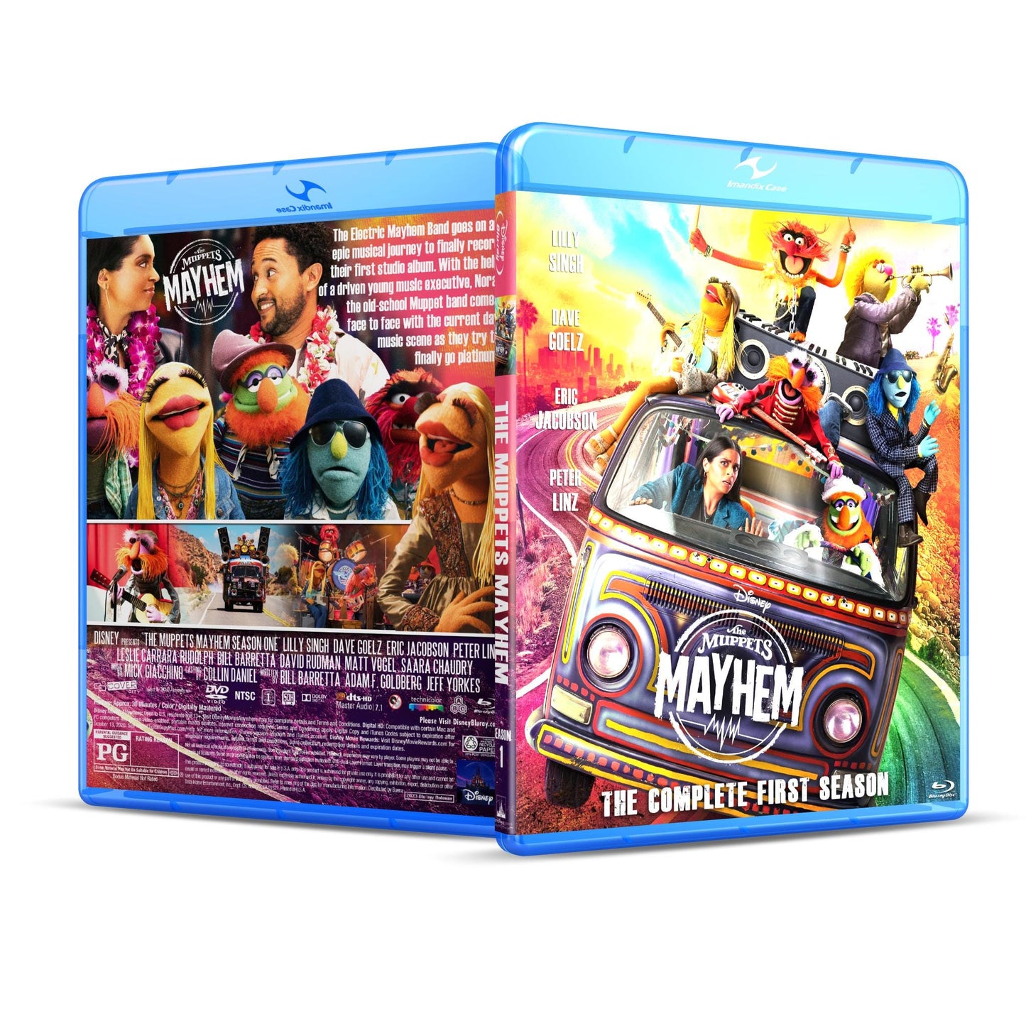 Muppets Mayhem Complete Season One Blu Ray