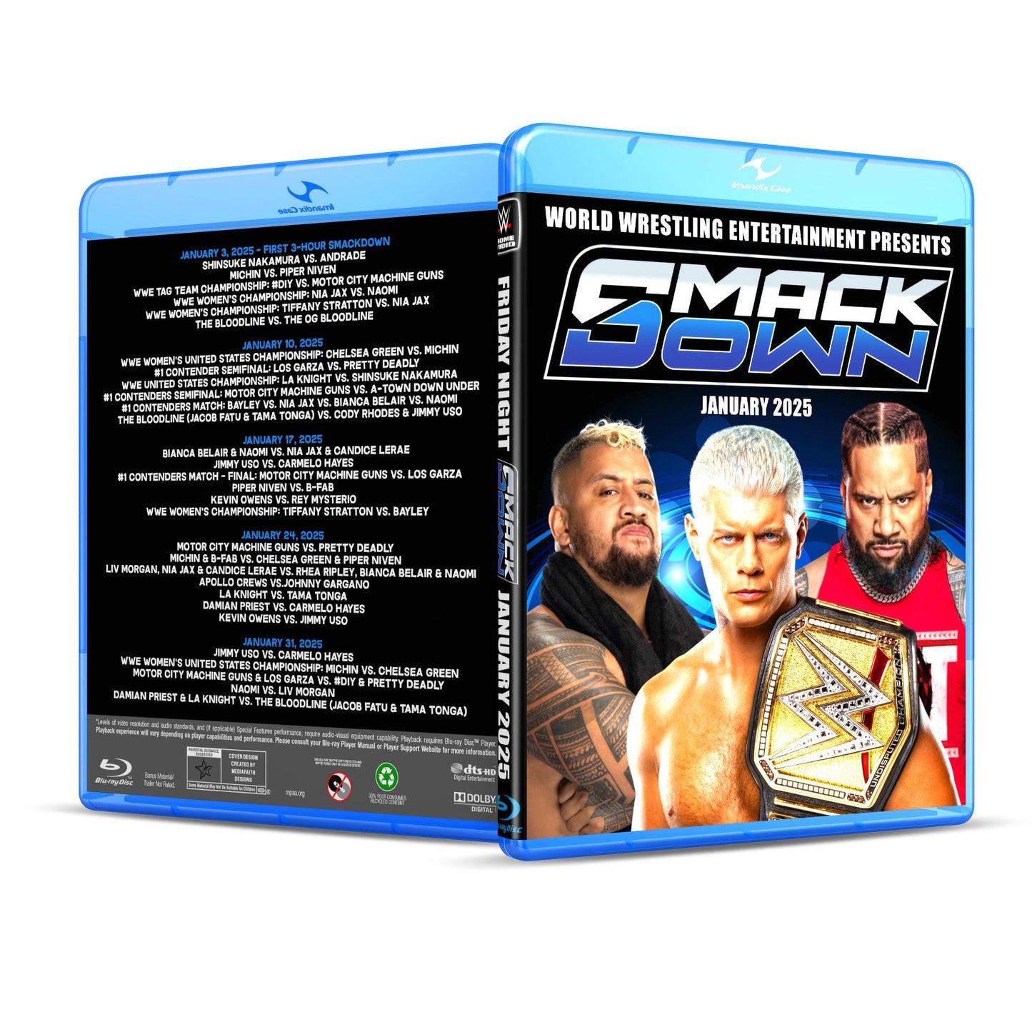 WWE Smackdown For The Month Of January 2025