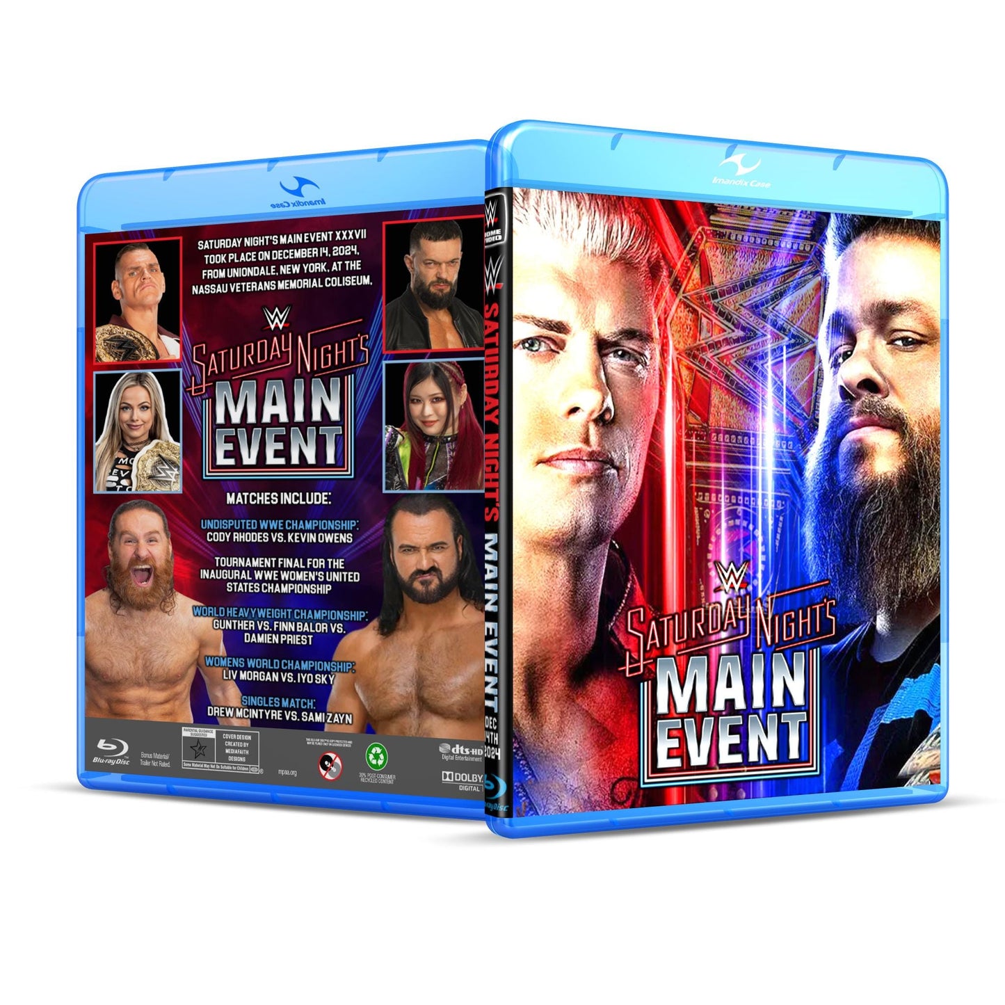 12/14/24 Saturday Nights Main Event Blu Ray WWE