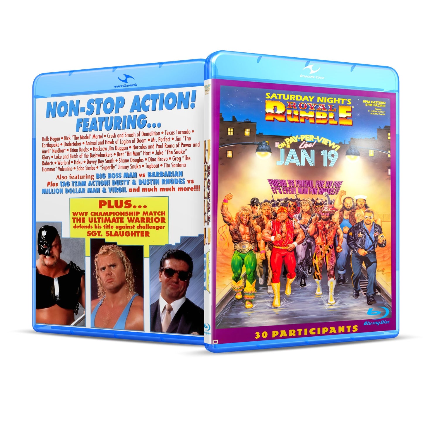 1/19/91 WWF Royal Rumble Blu Ray