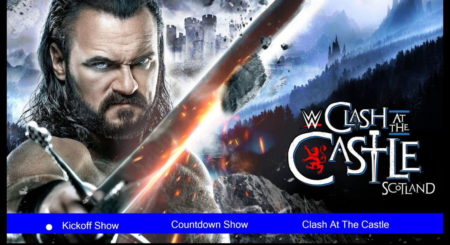 6/15/24 Clast At The Castle PLE Blu Ray WWE