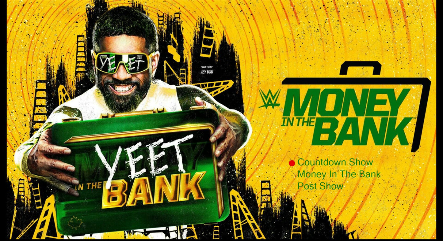 7/6/24 WWE Money In The Bank Blu Ray