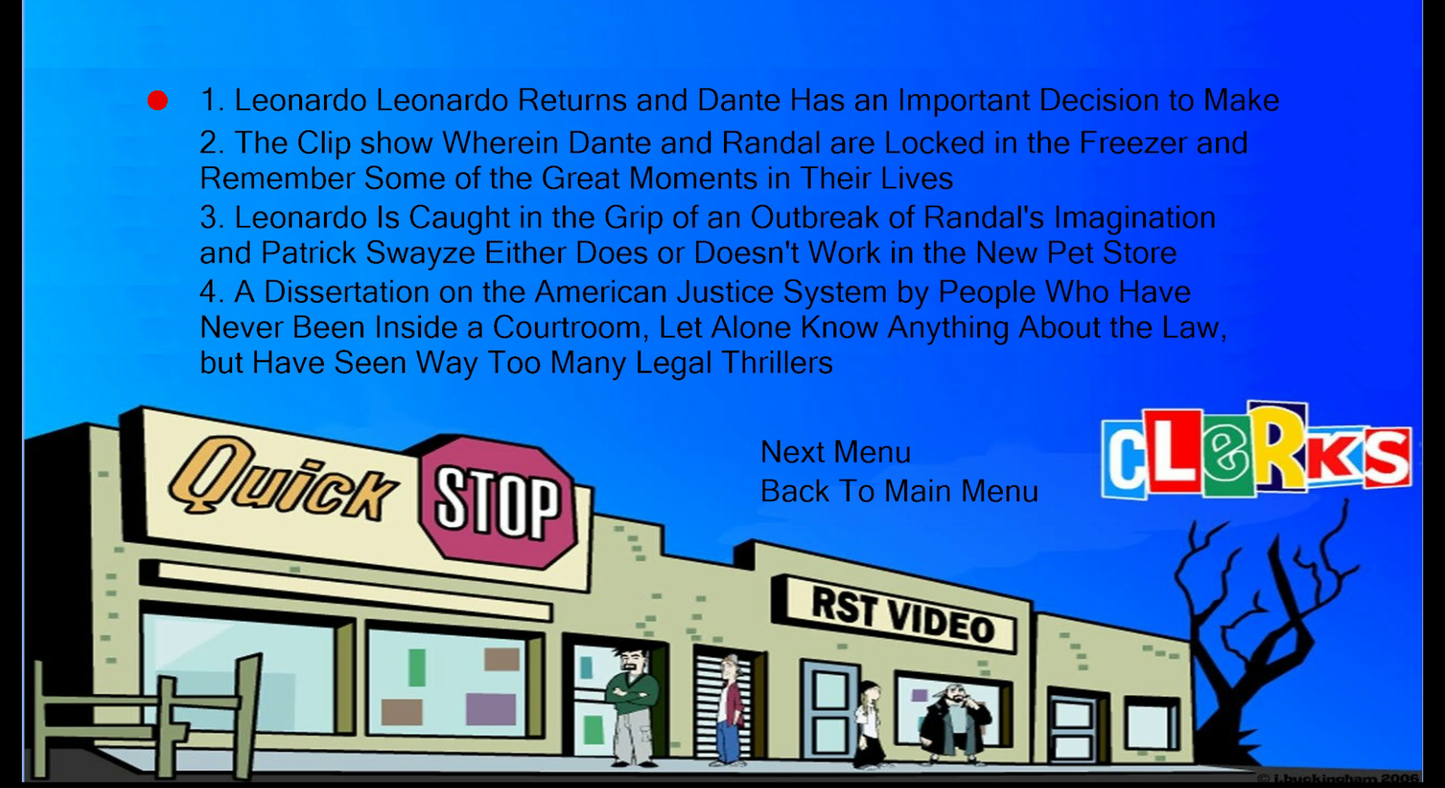 Clerks The Animated Series Complete upscaled Blu Ray Kevin Smith