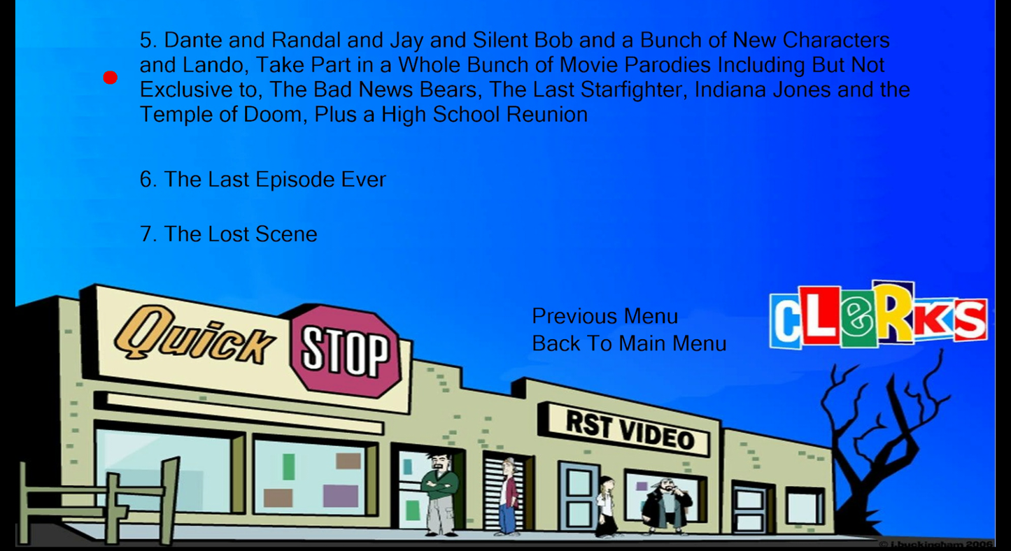 Clerks The Animated Series Complete upscaled Blu Ray Kevin Smith