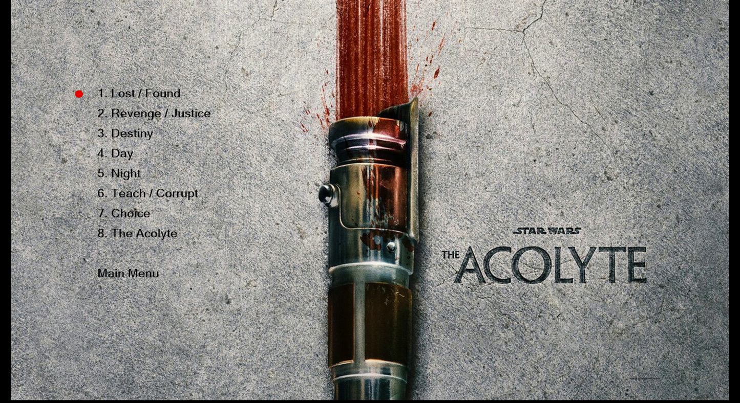 Star Wars The Acolyte Season One Blu Ray