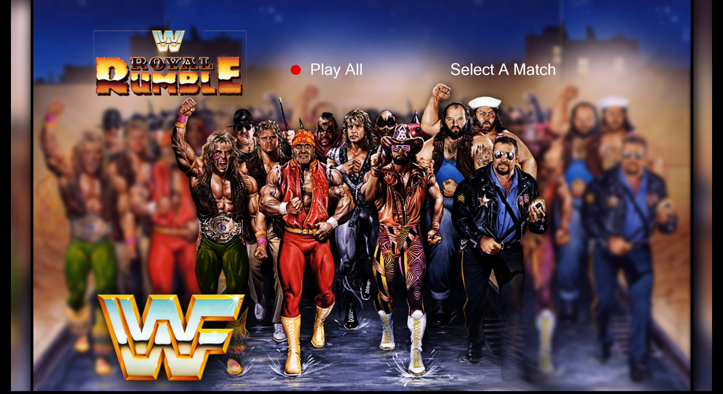 1/19/91 WWF Royal Rumble Blu Ray