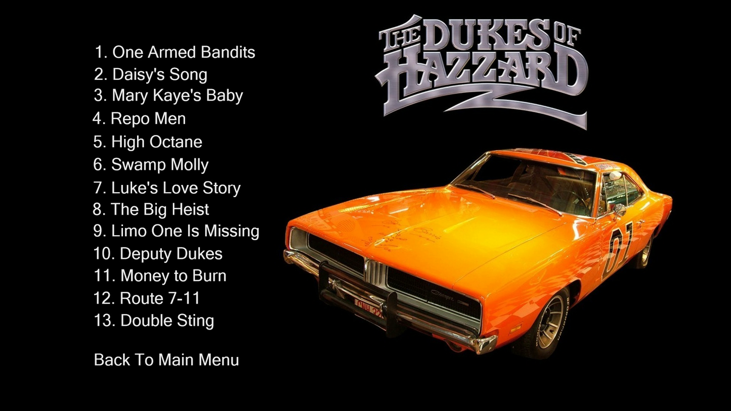 The Dukes of HazzardComplete Season One on Blu Ray 1080