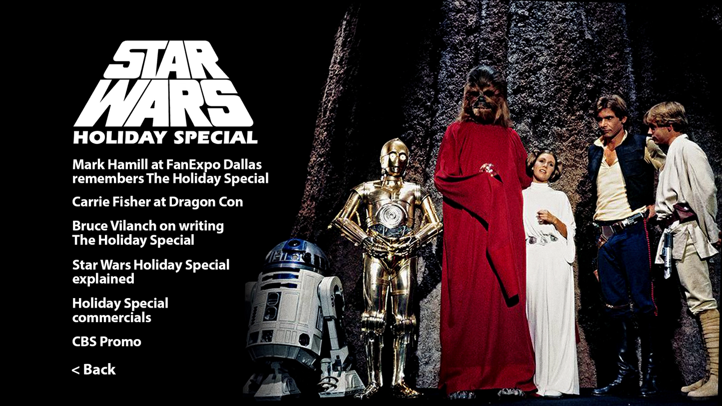 Star Wars "The Holiday Special" Blu Ray