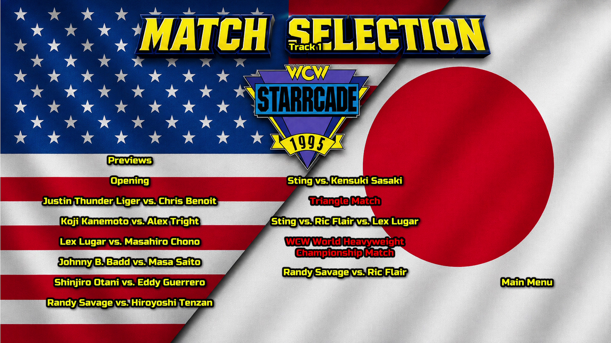 WCW Starrcade 1995: World Cup of Wrestling – Blu-ray Edition