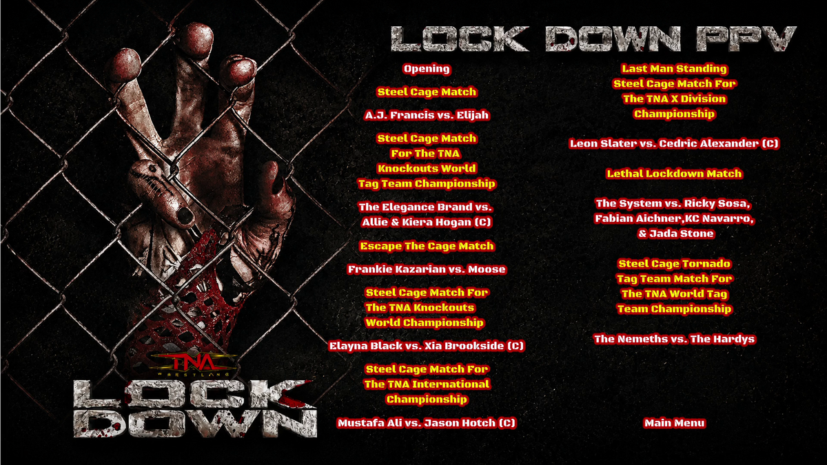 TNA Lockdown 2026: The Official DVD & Blu-Ray Set
