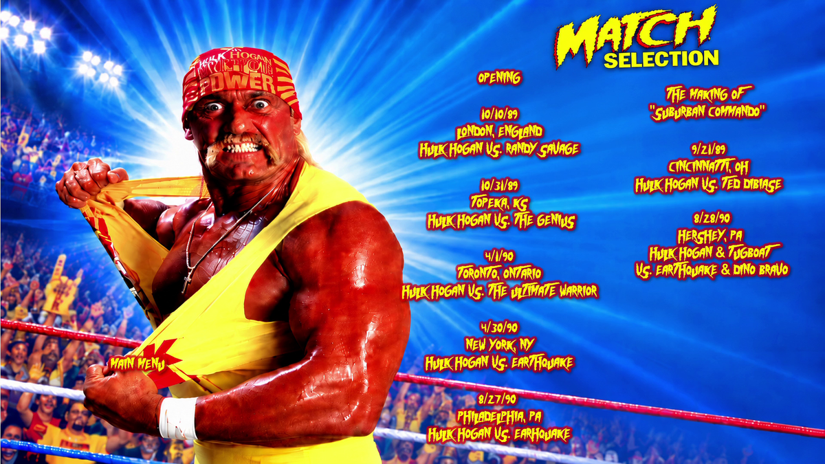 WWF Coliseum Video: Hulkamania Forever (#WF085) Blu-ray