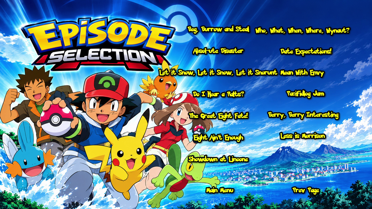 Pokémon: Advanced Battle – The Complete Season 8 (2-Disc Blu-ray Set)